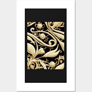 Elegant Luxurious pattern #34 Posters and Art